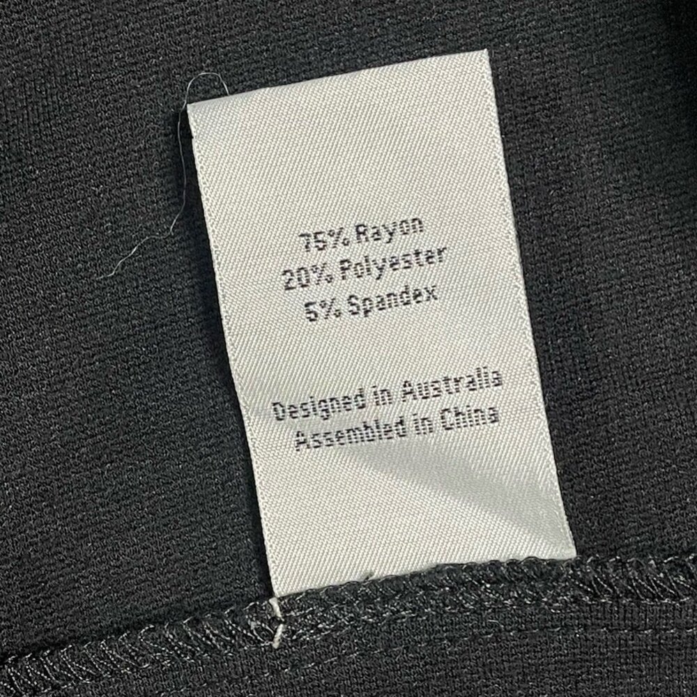 Talulah Womens A Line Dress Black Pleated Mini V Neck Sleeveless Lace XS - Picture 6 of 8